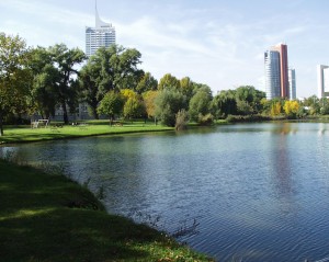 The swimming hole near the UN complex